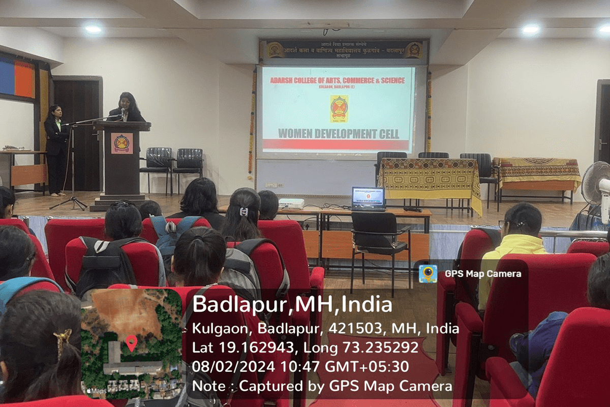 Workshop on Menstrual Hygiene and Personality Development